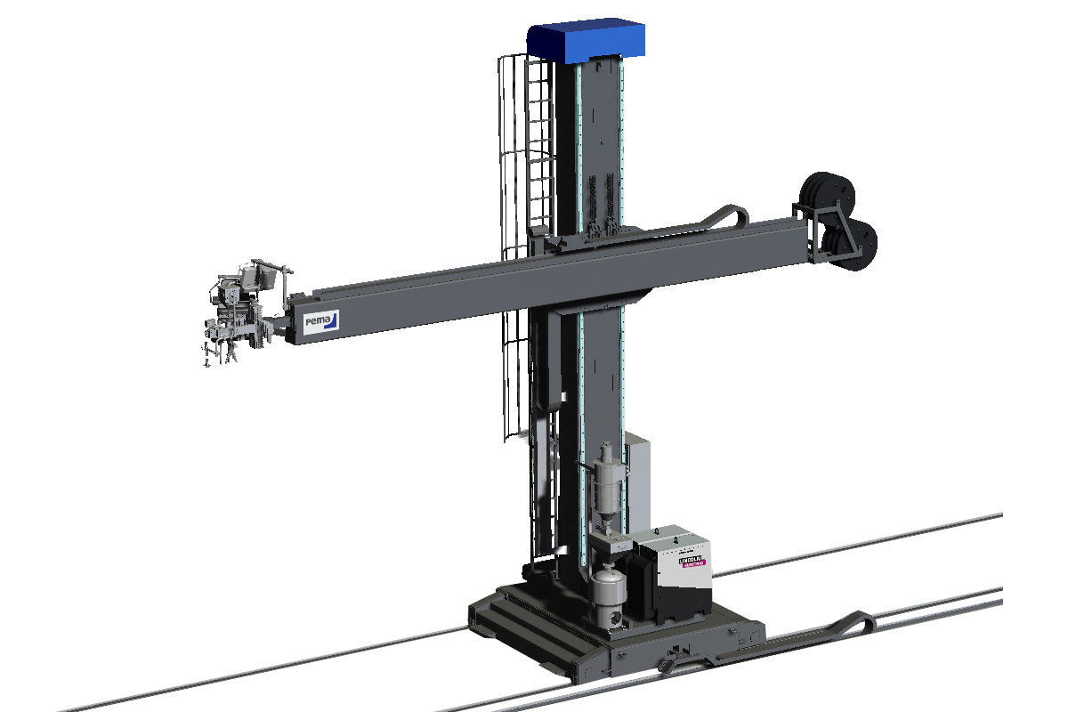 Kolon Bom Kaynak Makinası - Ekstra Ağır Seri